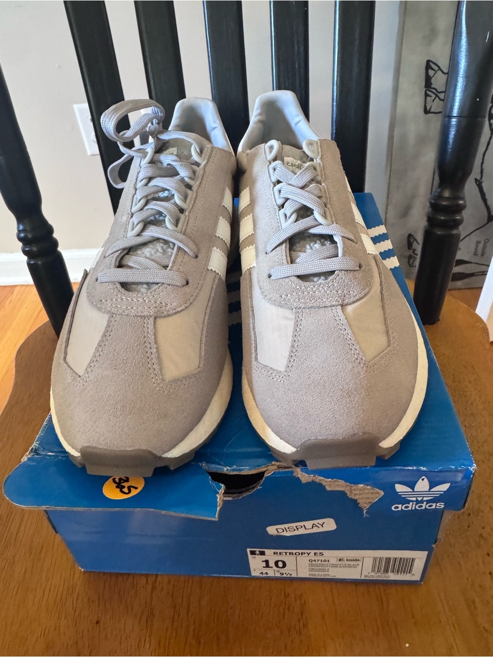 adidas Men's Retropy E5 'Solid Grey' size 10 NIB